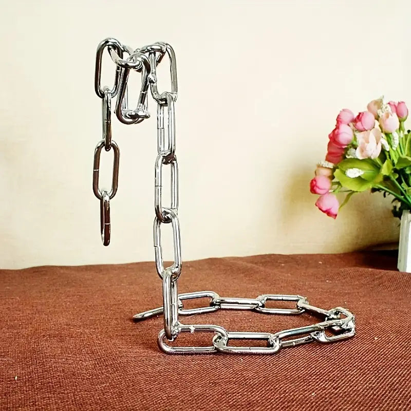 🔗 Gravity-Defying Chain Wine Holder 🍷