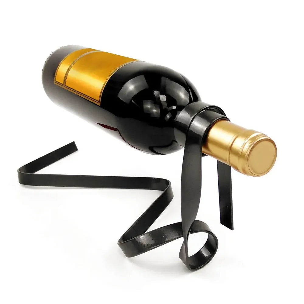 Sleek Ribbon Wine Holder 🍷✨