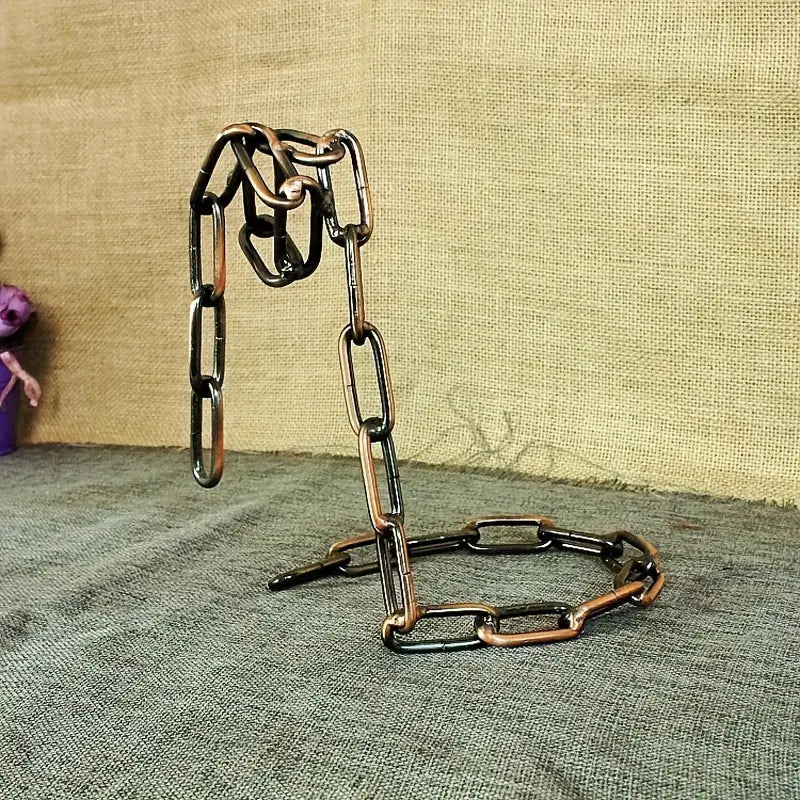 🔗 Gravity-Defying Chain Wine Holder 🍷