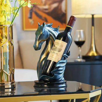 🌟 Majestic Seahorse Wine Holder 🍷