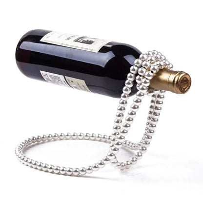 Pearl Necklace Wine Holder 🍷✨