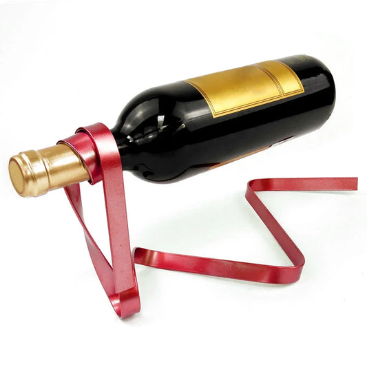 Sleek Ribbon Wine Holder 🍷✨